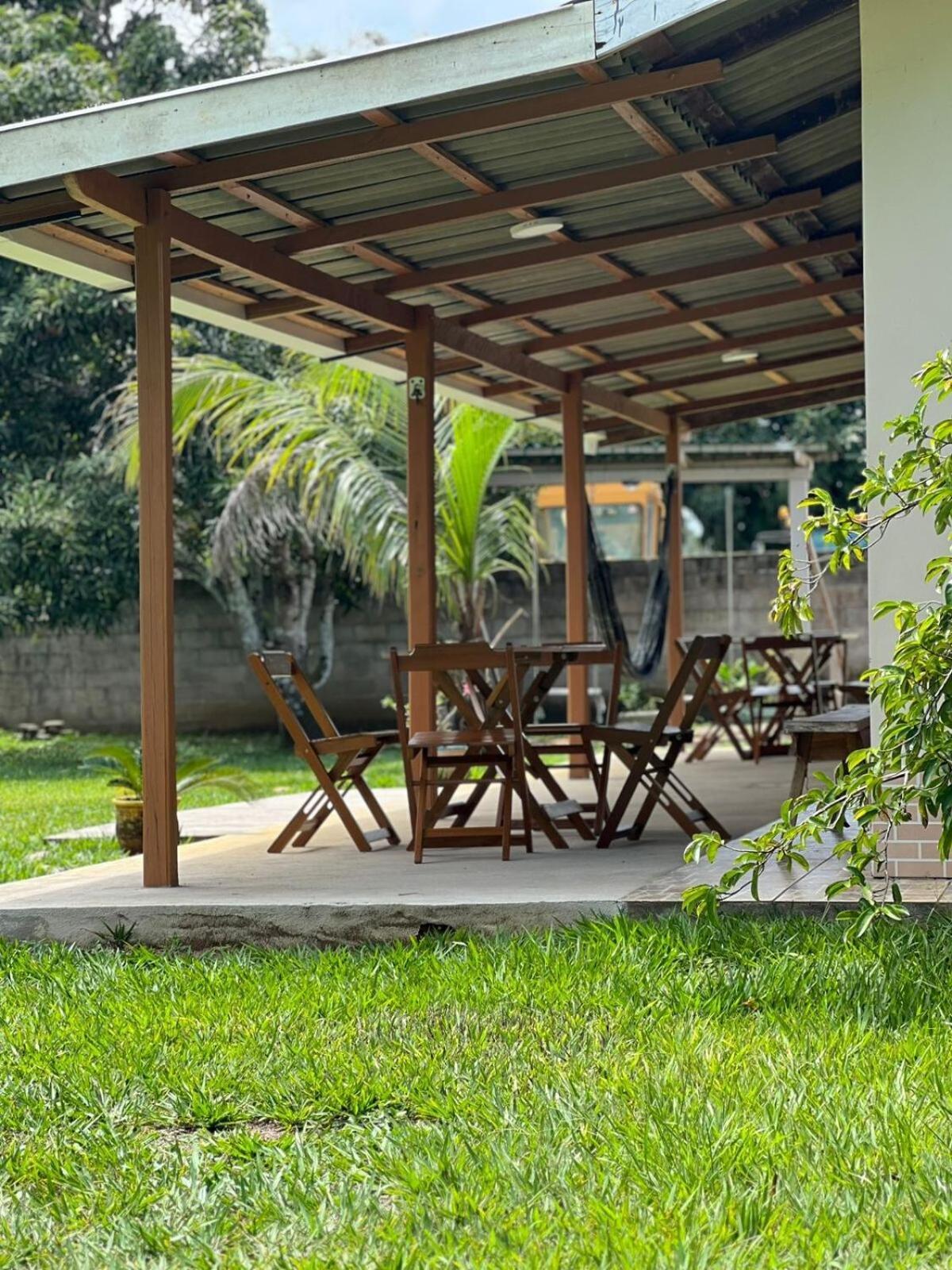 Casa Bouganville - Quarto Com Cozinha Novo Airão Dış mekan fotoğraf